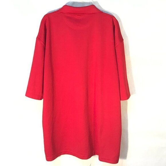 Vintage Retro MLB Los Angeles Angels Red Polo Button Up Short Sleeve Shirt XL - Picture 5 of 5